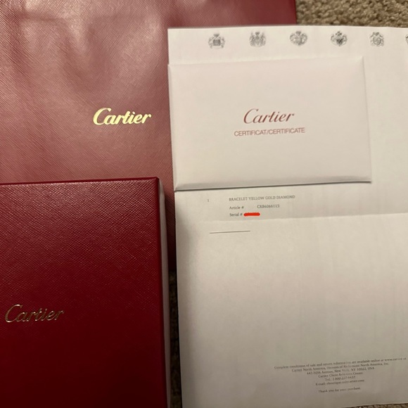 Cartier Juste Un Clou Yellow Gold with Diamonds Size 15 (SMALL MODEL) - Picture 10 of 12